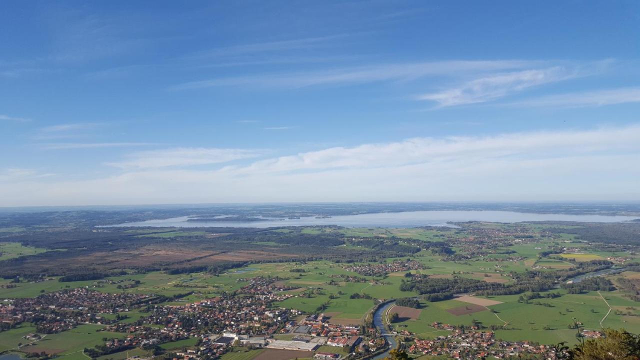 Ad Fontes Suite Mit Bergblick & Sauna Übersee Exterior foto